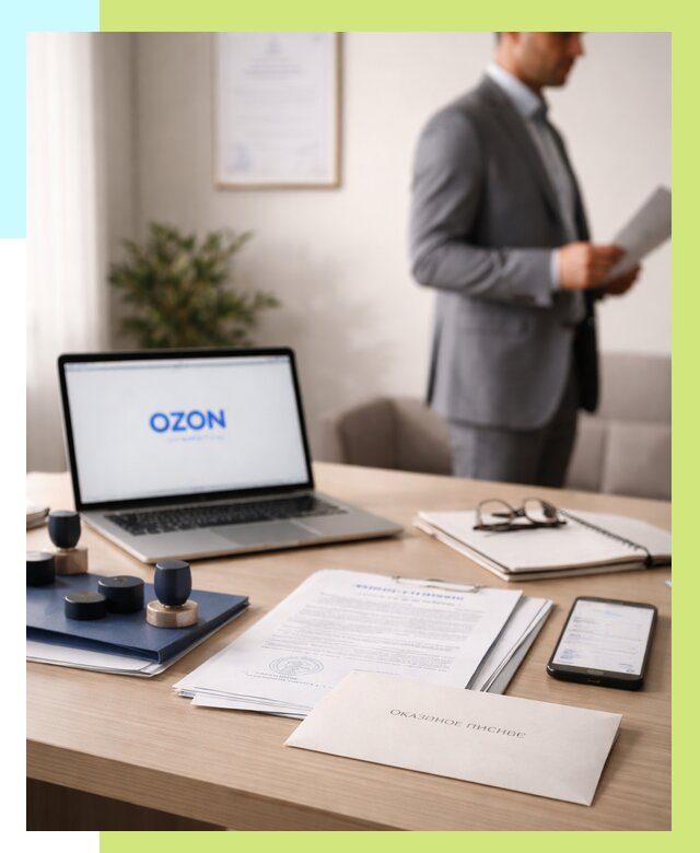 Отказное письмо для Ozon в Мирном от 3538 р. | Сертэкс